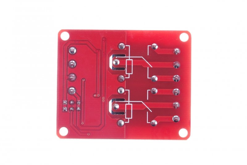 Knacro 5v 2-channel Relay Module With Optocoupler Board High Low Trigger Led Load 10a Dc 30v Ac 250v For Plc Automation Control