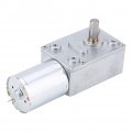 Dc 12v High Torque Turbo Worm Geared Motor With 4mm Shaft For Boat Car Fan Home Appliance 10 Rpm