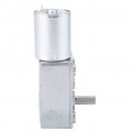 Dc 12v High Torque Turbo Worm Geared Motor With 4mm Shaft For Boat Car Fan Home Appliance 10 Rpm