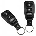 Hqrp 2-pack Remote Key Fob Shell Case Keyless Entry W 4 Buttons For Hyundai Sonata 2007 2008 2009 2010 2011 2012 2013 2014 2015