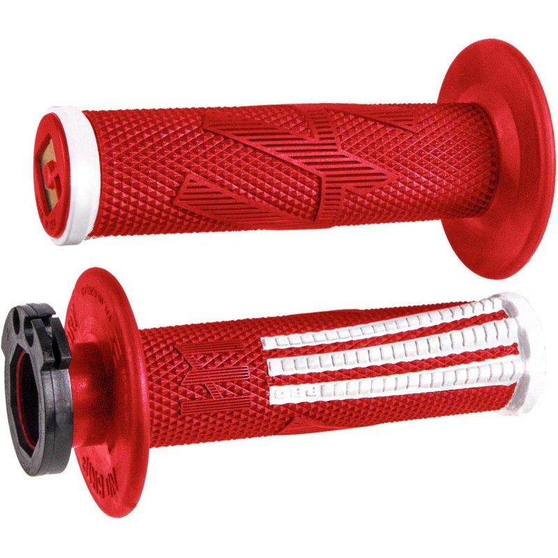 Odi Emig Pro Lock-on Grips Red White