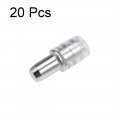 Uxcell Shelf Bracket Pegs 5x16mm Stainless Steel Holder Support Pins For Cabinet Bookcase 20 Pcs