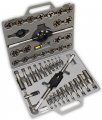 Toolusa Alloy-steel Tap And Die Set 45-piece Comprehensive Collection Precision Threading Tapping Durable Case Included 