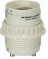 Satco Smooth Phenolic Gu24 4-pin Cfl Socket With Ring 801855 