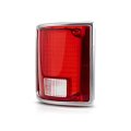 Tail Light For Chevy Blazer Jimmy Suburban C10 1978 To 1991 Driver Side With Chrome Trim Fleetside Gm2800122 