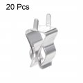 Uxcell Fuse Clips For 6mm X 30mm Glass Ceramic Tube Holder Clamps 20pcs