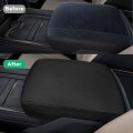Boxcheer Center Console Armrest Cover Suitable For 2019-2023 Dodge Ram 1500 2500 3500 With Bucket Seat Anti-scratch Leather