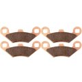 Sintered Brake Pads Front Fa159 Fits For Polaris 300 1994-1995 2 Pairs