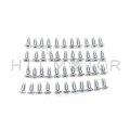 Httmt 2e010b-zc-44pc Compatible With Jee Wrangler 1976-2006 Windshield Door Tailgate Roll Bar Allen Bolt Kit Zinc