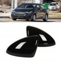 Rearview Mirror Shell Car Side Cover 2pcs Door Cap Left Right Glossy Black Replacement For Chevy Cruze Models 2017a 2019