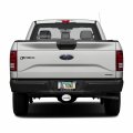 Ipick Image Made For Ford F-150 Lariat 3d Logo On Brushed Oval Billet Aluminum 2 Inch Tow Hitch Cover