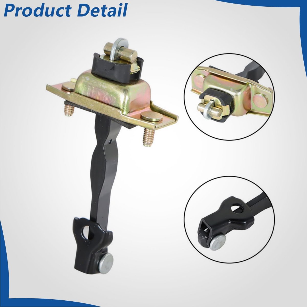 Door Check Stopper Front Left Driver Side Replacement For Sienna 2003 2004 2005 2006 2007 2008 2009 2010