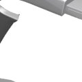 Rear Bumper Guard Driver Side For Gmc Canyon 2023 2024 2025 Black Textured Plastic Outer Edge Molding Replacement Gm1146122 