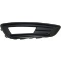 Fog Light Bezel Passenger Side For Ford Focus 2015 2016 2017 2018 Front S Se Model Matte Black Replaces Fo1039158 615343569802 