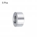 Uxcell 5pcs Aluminum Spacer 1 2 Bore X Od 76 Length Screw Standoff Bushing Plain Finish Round Metal For 1 Id Screws Bolts And