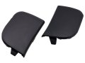 2pcs Black Front Bumper Tow Eye Hook Cover Cap For Toyota Prius 2012 2015 