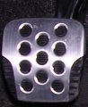 46531-ab000 Brake Or Clutch Pedal Pad For Maxima Altima 350z G35 Aluminum Direct Replacement Part 