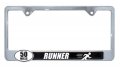 Ultra Marathon 50 Miles Runner License Plate Frame