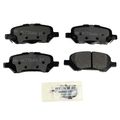 089-1894 Rear Brake Pad For Car Vehicle Specific Fit With Precision Cut Edges And Materials 