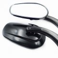 Httmt Mt398c-bk Black Big Mirrors Compatible With 1984-2017 H-d Street 500 750 Low Rider Superlow Iron 883 1200 Custom Roadster