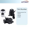 Engine Mount Replacement For A6497 A6494 A3907 Front Left And Right Motor With Rear Torque Strut Set