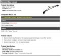 Windshield Wiper Linkage Compatible With 2005-2015 Toyota Tacoma