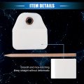 Vekauto 2 Pcs Window Door Glass Channel Retainer Clip 1 57 X1 69 X0 43 Regulator Holder Sash Universal For Car Truck Van