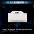 Vekauto 2 Pcs Window Door Glass Channel Retainer Clip 1 57 X1 69 X0 43 Regulator Holder Sash Universal For Car Truck Van