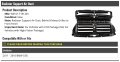 Radiator Support Air Duct Behind Grilles Compatible With 2011-2016 Bmw 535i Without Night Vision Package
