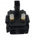 Ocpty Air Compressor Suspension Solenoid Valve Block Fit For Bmw X5 2007-2013
