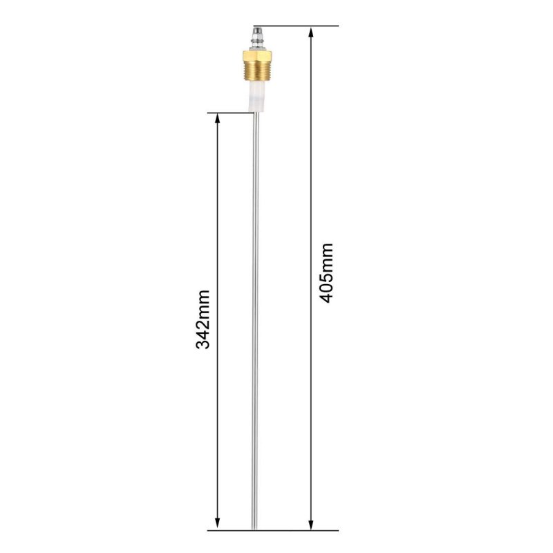 G1 2inch Thread Level Pin Liquid Indicator Electrode Probe 4 4x342mm For Steam Boiler Swimming Pool