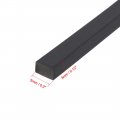 Uxcell Solid Rectangle Rubber Seal Strip 5mm Wide 3mm Thick 5 Meters Long Black