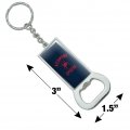 University Of Richmond Spiders Keychain Rectangle Chrome Plated Metal Bottle Cap Opener 3 In X 1 5 Modern Style