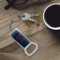 University Of Richmond Spiders Keychain Rectangle Chrome Plated Metal Bottle Cap Opener 3 In X 1 5 Modern Style
