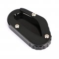Topteng Motorcycle Kickstand Side Stand Extension Pad Sidestand Enlarge Plate Fits For Bonneville T100 2018-2020 T120 2016-2020