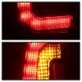 Acanii For 2005-2015 Toyota Tacoma Pickup Pick Up Black Led Strip Tail Lights Lamps Taillights Driver Passenger Side