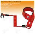 M Mati Stop Kill Switch Safety Lanyard Band Tether Cord For Mastercraft Wet Jet Jet-ski Duo 300 Kraze Zx 1995-1997 9102-4020-00