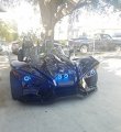 Blinglights Compatible 4x Blue Led Polaris Slingshot Addon Angel Eye Headlamp Headlight Halo Rings 