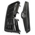 Front Bumper Grille Assembly For 2019 2021 Subaru Forester Black Abs Plastic Replacement Grill Cb-4255