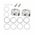 Labwork 2 Cylinder Piston Rings Pin Kit Replacement For Polaris Rzr 800 4 S 2008-2014