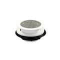 Jr Products 95155 Shower Strainer With Grid White 