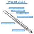 15pcs Straight Flute Thread Tap 6-32 Unc Screwing Tapping Tool Thread Milling Machine Taps High-speed Steel 6542 Hss
