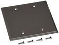Bell 5175-5 Blank Weatherproof Cover L X 4-1 2 In W Gray Aluminum 