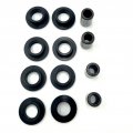 Shock Bearing Bushing Kit Fits For Arctic Cat 400 500 Act Upper Lower Front Rear 4 