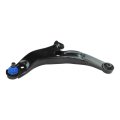 2002 2003 Mazda Protege5 Control Arm And Ball Joint Sintered Metal Bearing Press-in Mounting Grooved Stud Rubber Bushing Black 