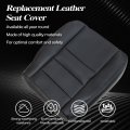 Secos 6pcs Driver Passenger Side Bottom Top Replacement Seat Cover Foam Black For F250 F350 F450 F550 Lariat Super Duty Xlt
