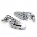 Smt-universal 1 25mm Handle Bar End Rearview Side Mirrors Cnc Aluminum B078w3bhh9