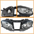 Waltyotur Motorcycle Headlight Front Headlamp Replacement For Yamaha Yzf R6 2006 2007