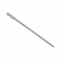 Uxcell H3 3mm Ball End Screwdriver Bits S2 Steel Magnetic 5 1 Inch Long Drill Bit With 4 Hex Shank