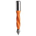 Cmt 375 050 12 4 Flute Dowel Drill For Through Holes 5mm 13 64-inch Diameter 10x20mm Shank Left-hand Rotation 